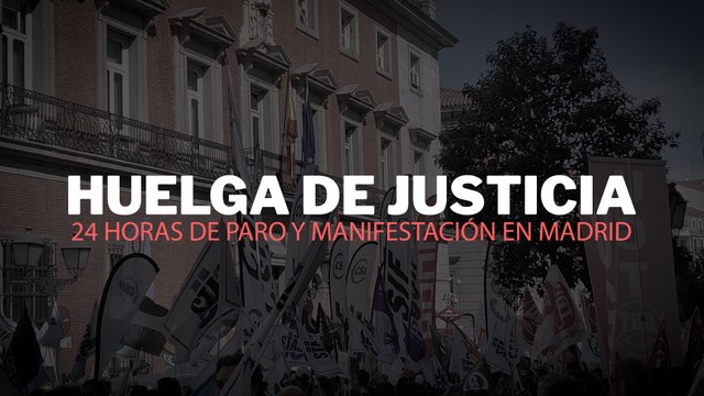Huelga de funcionarios de justicia: 24 horas de paro
