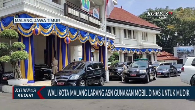 Wali Kota Malang Larang ASN Gunakan Mobil Dinas Untuk Mudik