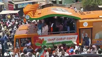 मुख्यमंत्री बोम्मई ने किया नामांकन दाखिल, भाजपा अध्यक्ष जेपी नड्डा के साथ विशाल रैली में हुए शामिल