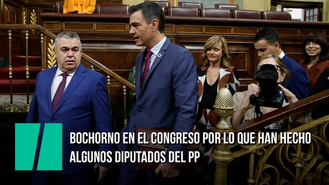 Un poco de respeto, ¿no? : bochorno en el Congreso por lo que han hecho algunos diputados del PP