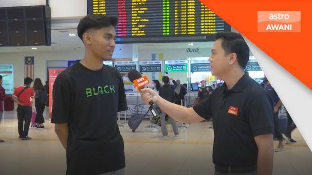 Keterujaan perantau balik kampung