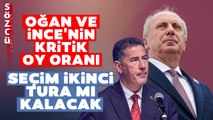 'Muharrem İnce ve Sinan Oğan Bu Oyu Alırsa Seçim 2. Tura Kalır!' İşte Son Oy Oranları