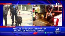 Alcalde de Jesús María en contra de que agentes de Serenazgo usen armas no letales