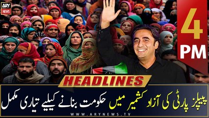 ARY News | Headlines | 4 PM | 19th April 2023
