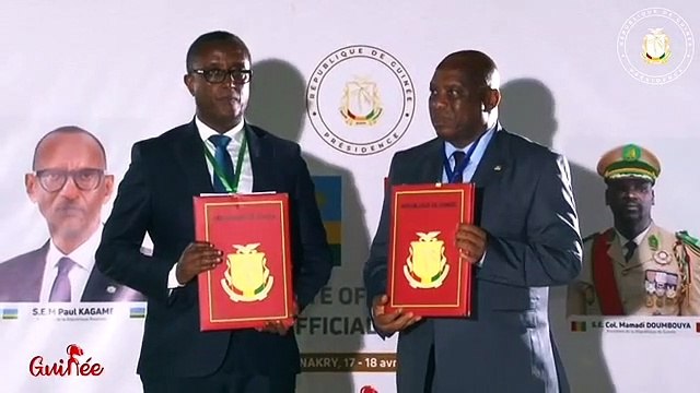 Visite officielle Président Paul Kagame en Guinée : communiqué conjoint