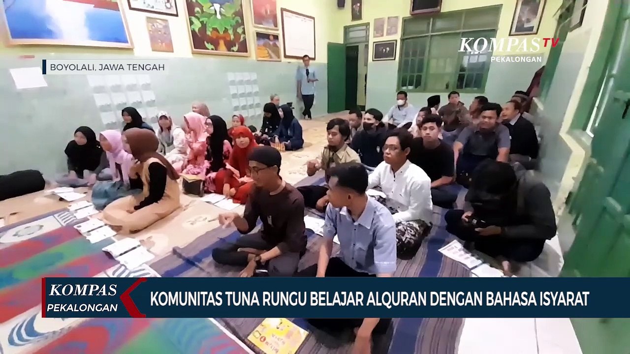 80 Orang Penyandang Disabilitas Tuna Rungu Antusias Belajar Alquran dengan Bahasa Isyarat