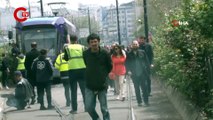 İstanbul'da tramvay seferleri aksadı: Anonslar yapıldı