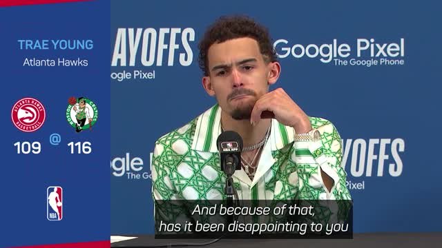 Young 'not worried' about Hawks' poor playoff performances
