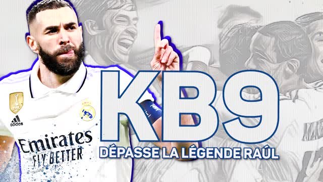 Real Madrid - Benzema dépasse la légende Raúl
