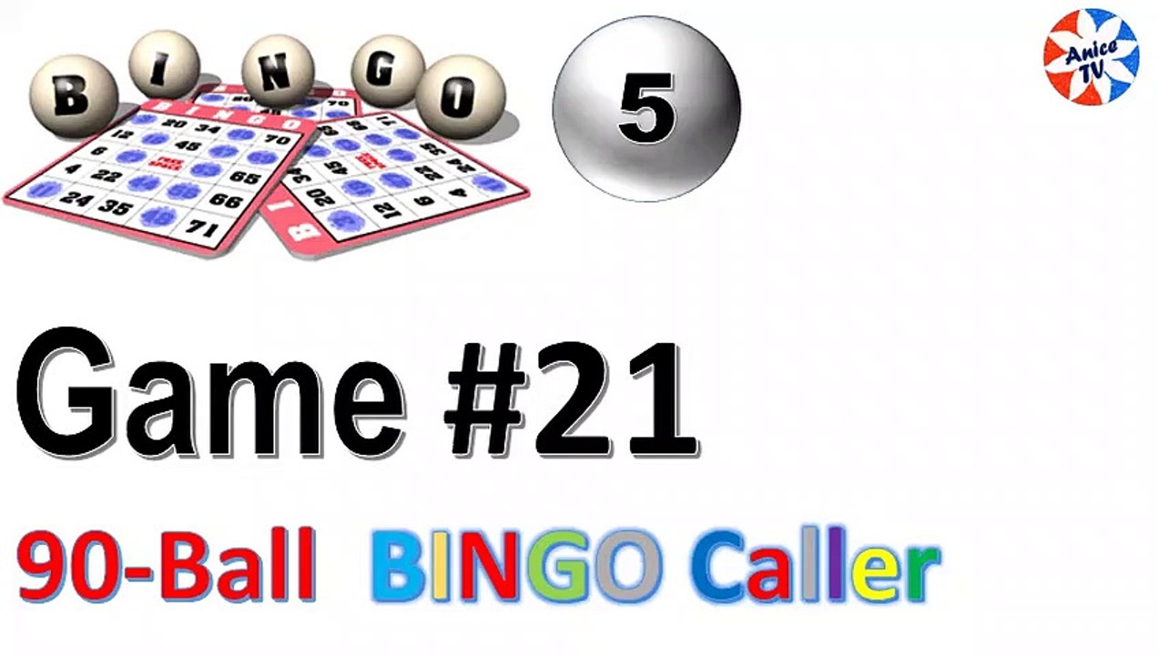 90-Ball Bingo Caller - Game#21