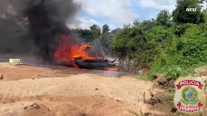 PF, Ibama e PM fecham garimpo ilegal perto de BH