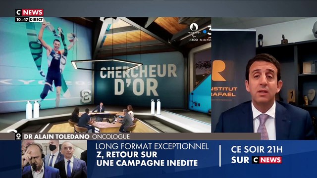 Récidive de cancer pour le journaliste de France 2 Matthieu Lartot: Les explications du Dr Alain Toledano ce matin dans Morandini Live sur CNews - Regardez