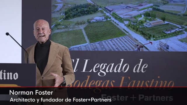 Norman Foster y Bodegas Faustino diseñan un proyecto único en torno al vino