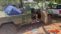 معدات مليشيا الدعم السريع التي حصل عليها الجيش السوداني إثر المعارك في محيط القيادة العامة للجيش