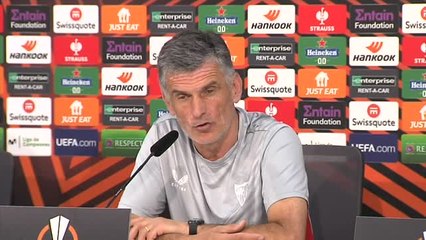 Mendilibar: "Espero el estadio a tope y en todo momento apoyando a los jugadores"