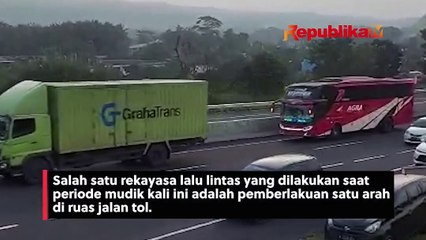 Penerapan One Way di Ruas Tol Semarang-Solo