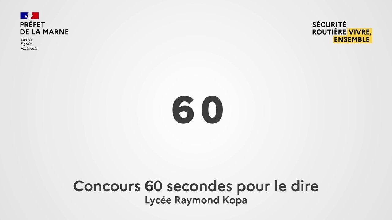 Film n°1 - 60s pour le dire 2023_LP Raymond Kopa - Reims
