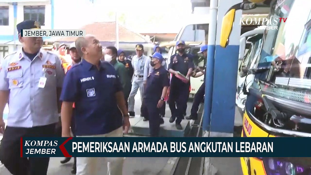 Pemeriksaan Kelayakan Angkutan Lebaran dan Tes Urine Narkoba Sopir Bus