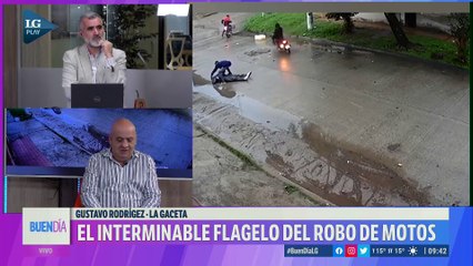 Gustavo Rodríguez - La Gaceta: "Podemos decir que ya existe una industria de robo de motos"