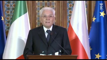 Mattarella: l'UE non è somma mutevole di umori e interessi nazionali