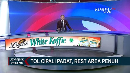 Lelah Terjebak Macet, Pemudik Tidur di Rumput Sekitar Rest Area Tol Cipali