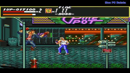 Streets of Rage (PtBr) Mega Drive Gameplay Completa