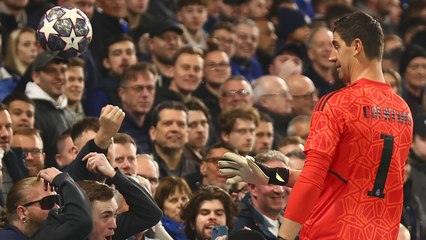 No ha gustado ni al Chelsea ni al Atlético: el criticado gesto de Courtois