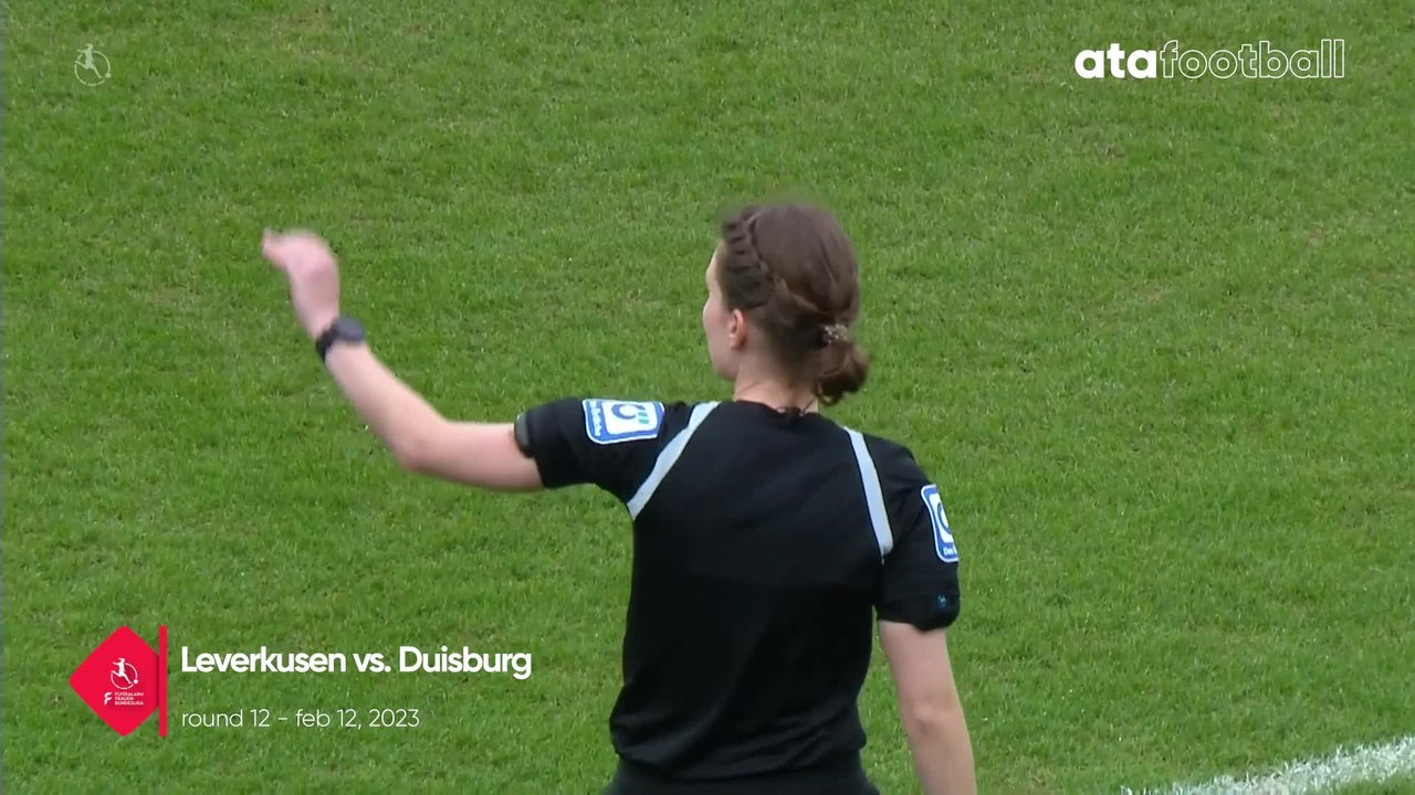 Highlights from German Frauen Bundesliga Bayer Leverkusen vs. MSV Duisburg Ata womens football
