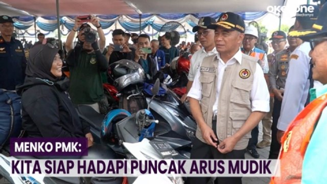 Tinjau Pemudik di Pelabuhan Ciwandan, Menko PMK: Kita Siap Hadapi Puncak Arus Mudik