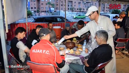 أمين الناجي يحضر لمائدة الرحمان بمراكش ويؤكد_ _حنا شعب الكرم ومكرهناش نشوفو هادشي طيلة السنة