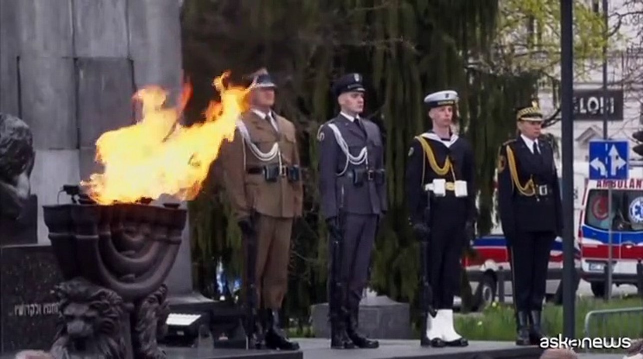 La Polonia commemora 80 anni dalla rivolta del ghetto di Varsavia