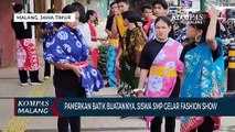 Pamerkan Batik Buatannya, Siswa SMP Gelar Fashion Show