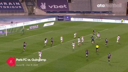 Highlights from French D1 Paris FC vs. EA Guingamp