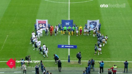 Highlights from French D1 Le Havre vs Olympique Lyonnais