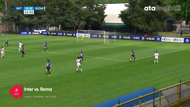 Highlights from Italian Serie A Femminile Inter Milano vs. AS Roma Ata womens football