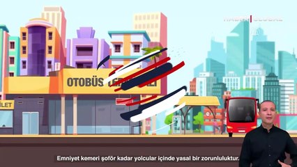 İstanbul Emniyeti'nden "emniyet kemeri farkındalığı" için animasyon