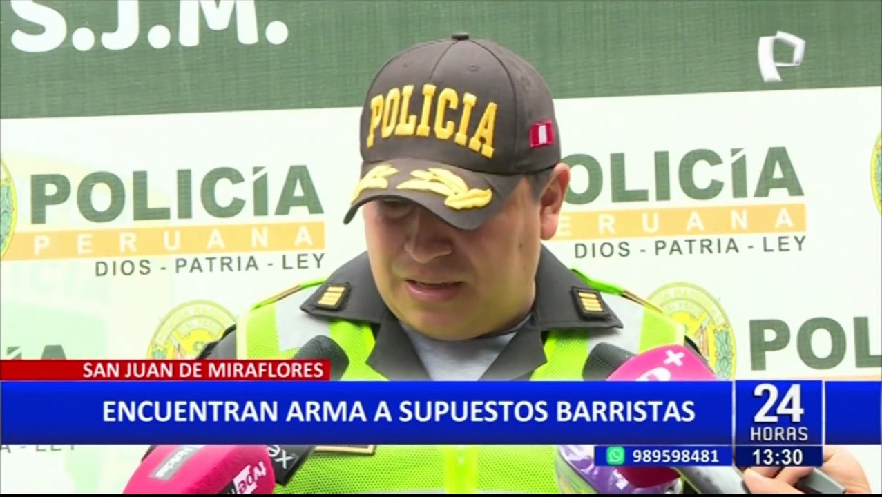 Universitario vs. Municipal: hallan armas entre pertenencias de barristas intervenidos en SJM
