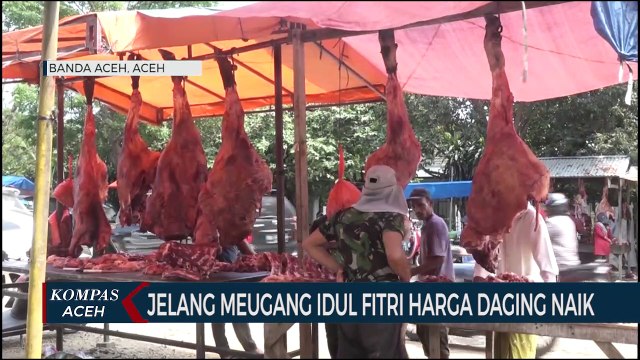 Harga daging meugang idul fitri 170 ribu rupiah per kilo