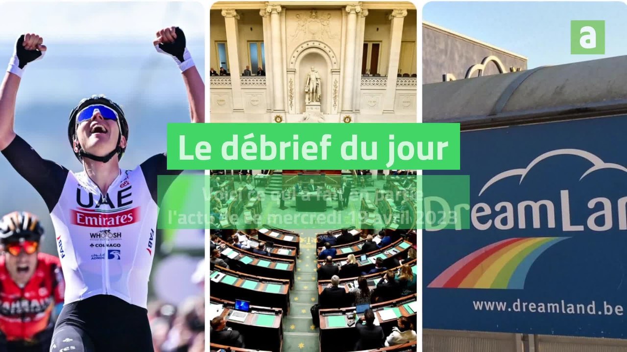 Débrief d'actu du mercredi 19 avril 2023