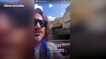 Alessandro Borghese ad Ascoli: il video a passeggio in città