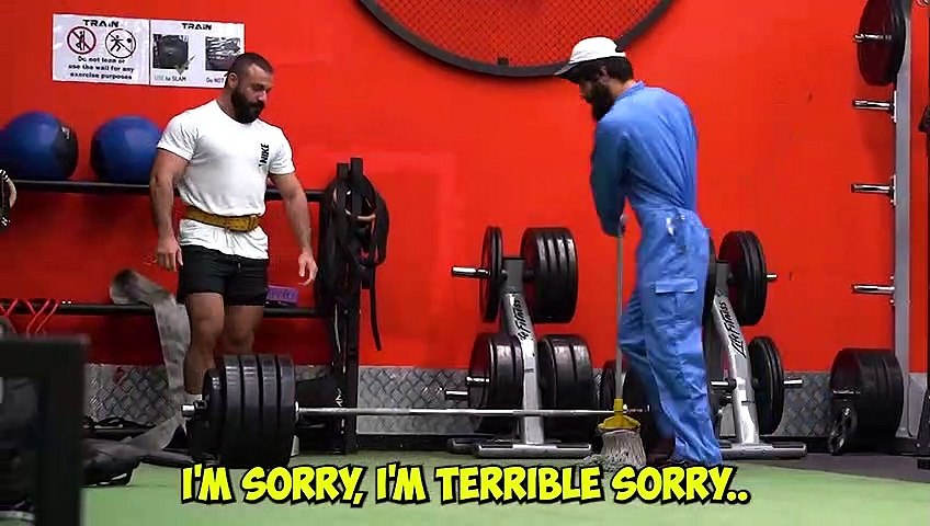 Anatoly stay hurting feelings with his strength 😅 #gym #motivation #d