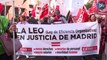 Más de 10.000 funcionarios marchan en Madrid para exigir a Justicia mejoras salariales y laborales