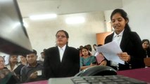 Fierce debate in Moot Court on Ganesh vs Sucheta Dastane case