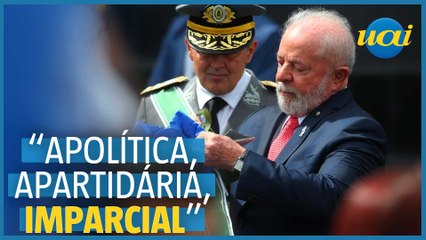 'Exército é apolítico, apartidário e imparcial'; Comandante Paiva