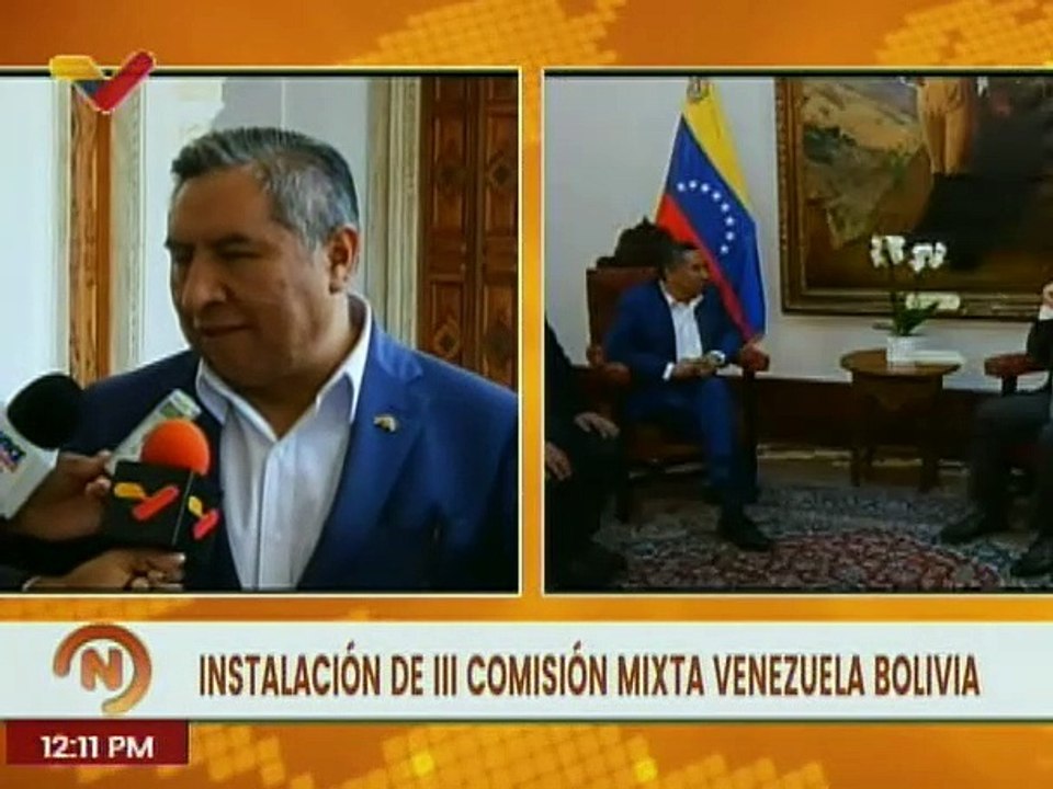 III Comisión Mixta Venezuela-Bolivia firmaran 10 acuerdos para ratificar la hermandad entre naciones