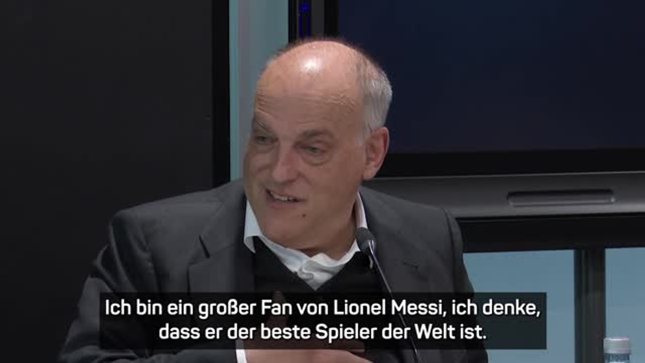 Tebas: "Wünsche mir, dass Messi zurückkehrt"