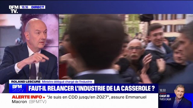 Pour le ministre Roland Lescure, Emmanuel Macron aura fait plus en 6 ans que Jacques Chirac en 12 ans