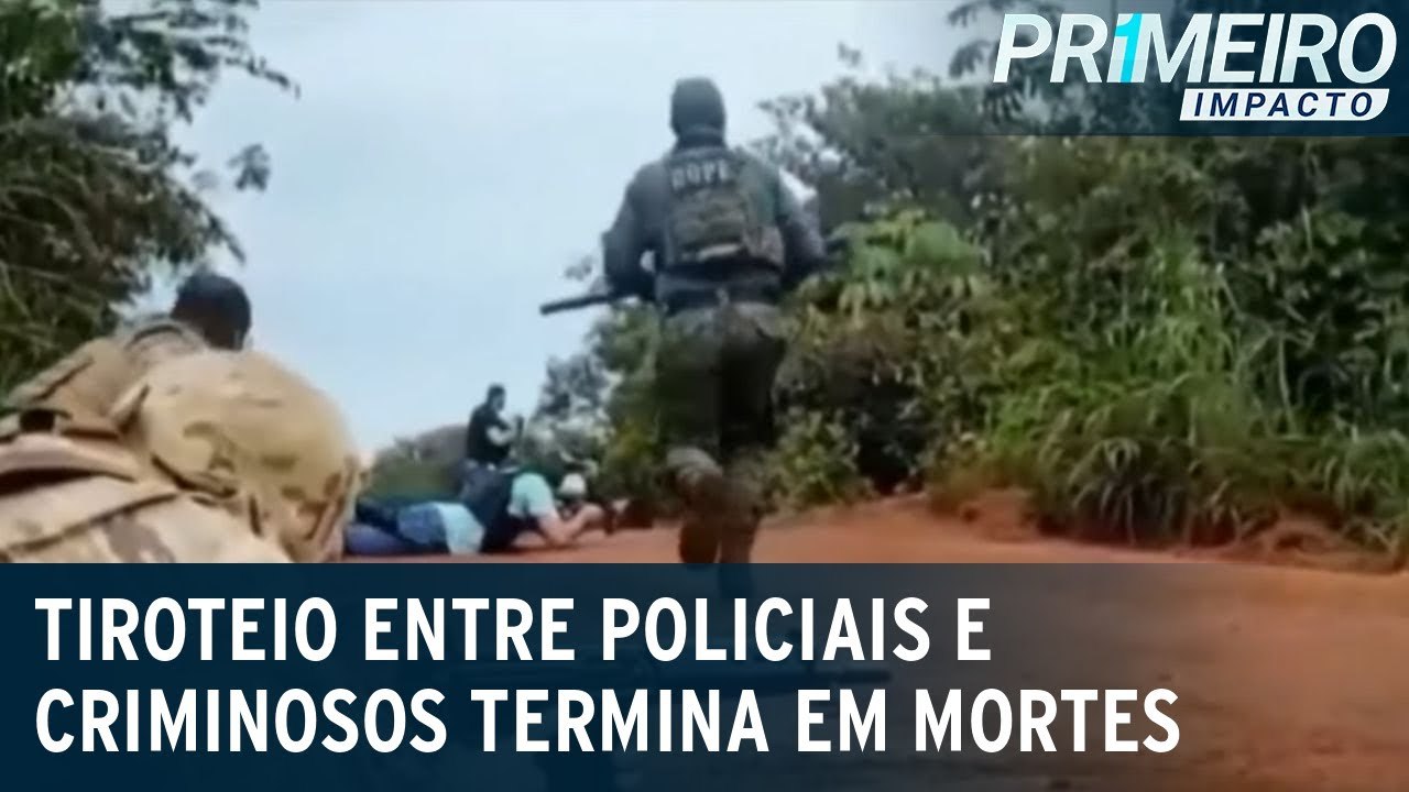 Tiroteio entre polícia e criminosos termina com mortos no Mato Grosso