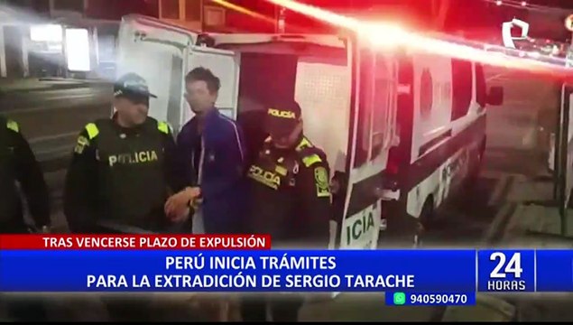 Sergio Tarache: Gobierno solicita a Colombia detención preventiva con fines de extradición contra feminicida