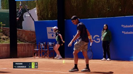 Francisco Cerúndolo no tuvo complicaciones para eliminar al italiano Francesco Passaro